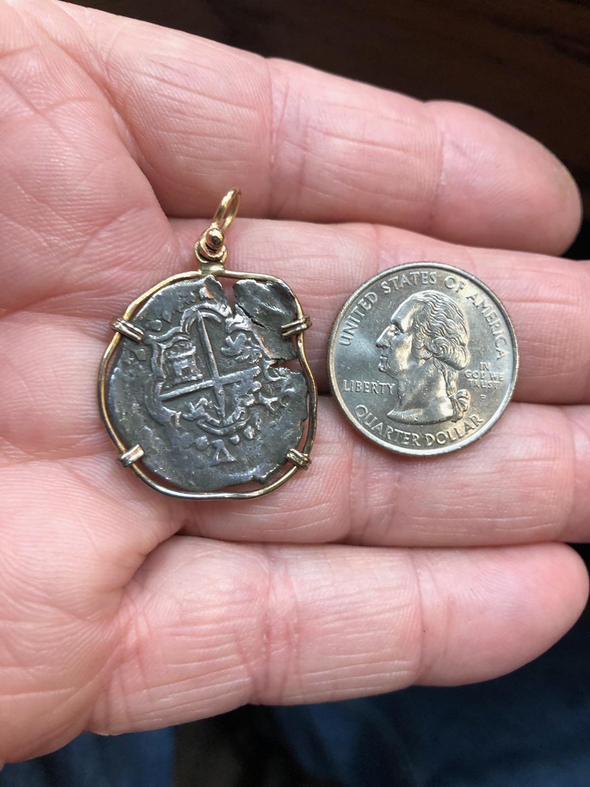 Need Help Identifying Shipwreck Coin Id Spanish Cob Coin Community Forum